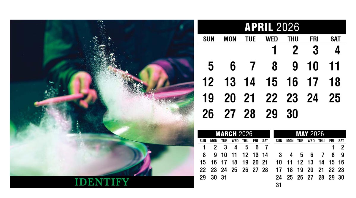Galleria Motivation Promotional Desk Calendar - 2026